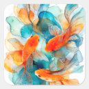Suche nach koi fisch aufkleber Aquarell