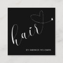 Suche nach schwarze herzen visitenkarten Für sie