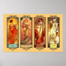 Suche nach alphonse mucha jahreszeiten poster Jugendstil