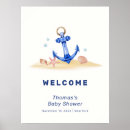 Suche nach boy baby shower poster Modern
