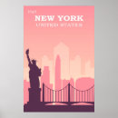 Suche nach vintage new york city poster Skyline