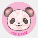 Suche nach rosa panda aufkleber Kawaii