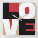 Suche nach typografische wanduhren Schwarz