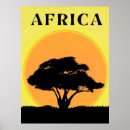 Suche nach akazienbaum poster Silhouette