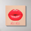 Suche nach rote lippen leinwandbilder Liebe