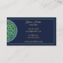 Suche nach blume des lebens visitenkarten Geistig