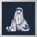 Suche nach shih tzu poster Blau
