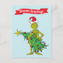 Suche nach grinch postkarten Retro vintage klassiker grinch