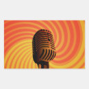 Suche nach mikrofon aufkleber Retro