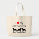 Suche nach rottweiler tote bags Silhouette
