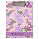 Suche nach lila blumen klemmbrett Blumenmuster