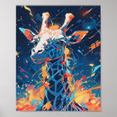 Suche nach abstrakte giraffe poster Safari