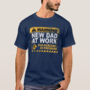 Suche nach vaterschaft tshirts New father