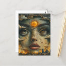 Suche nach abstraktes gesicht postkarten Face