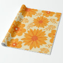 Suche nach orange blumen geschenkpapier Quelle