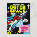 Suche nach outer space postkarten Weltraumforscherin