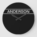 Suche nach zeitgenössische wanduhren Schwarz weiß