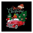 Suche nach roter lkw poster Weihnachten