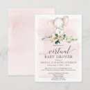 Suche nach rosa baby einladungen Elefant