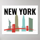 Suche nach nyc wolkenkratzer poster Neue stadt