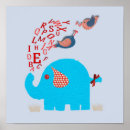 Suche nach roter elefant poster Für kinder