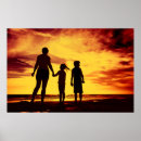 Suche nach mutter und kind poster Silhouette