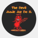 Suche nach teufel aufkleber Lustiger satan