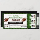 Suche nach amerikanischer fußball einladungen Touchdown