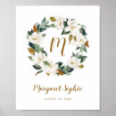 Suche nach blumenkranz monogramm poster Botanisch