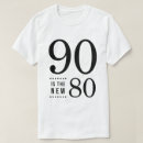 Suche nach glücklicher 90 geburtstag tshirts Schwarz weiß