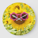 Suche nach sonnenblumen wanduhren Land