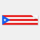 Suche nach puerto rico ist der autoaufkleber Flagge