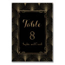 Suche nach gatsby wedding tischkarten 20er