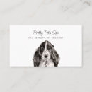 Suche nach niedlicher hund visitenkarten Grooming