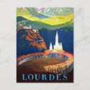 Suche nach lourdes poster Vintag