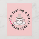 Suche nach kawaii kaffee postkarten Kaffeeliebhaber