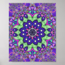 Suche nach grüne mandala poster Blau