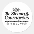 Suche nach mutig für sie aufkleber Joshua 1 9