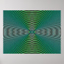 Suche nach optische täuschungen poster Schwarz
