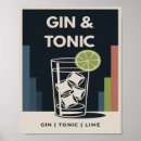 Suche nach gin tonic poster Cocktail
