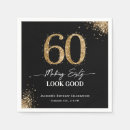 Suche nach 60 geburtstag servietten Schwarz und gold