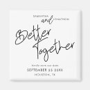 Suche nach magnet hochzeit save the date Typografisch