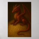 Suche nach goldener drache poster Wand