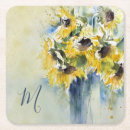 Suche nach sonnenblumen untersetzer Monogramm