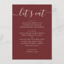 Suche nach hochzeitsmenuekarten Minimalistisches hochzeitsmenü