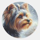 Suche nach niedlicher yorkshire terrier aufkleber Weihnachten
