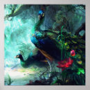 Suche nach pfau poster Vintag