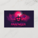 Suche nach halloween party visitenkarten Spukhaft