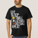 Suche nach essen sie schlaf volleyball tshirts Wiederholen