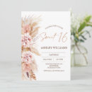 Suche nach floral sweet 16 einladungen Pampasgras